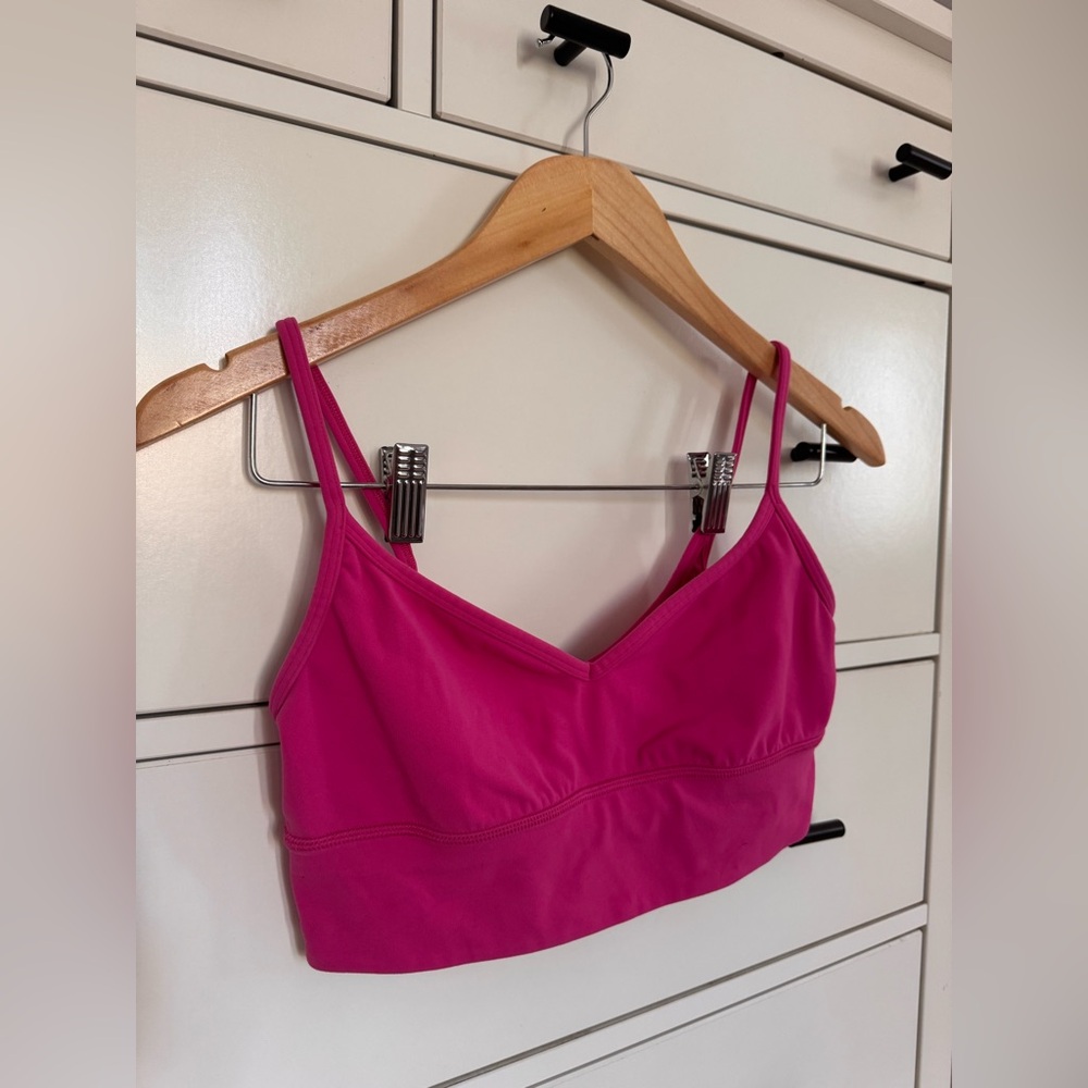 Lululemon Pink Sports Bra